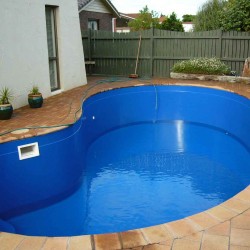 Fibreglass Pool After