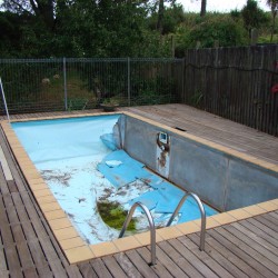 Cascade Pool Before